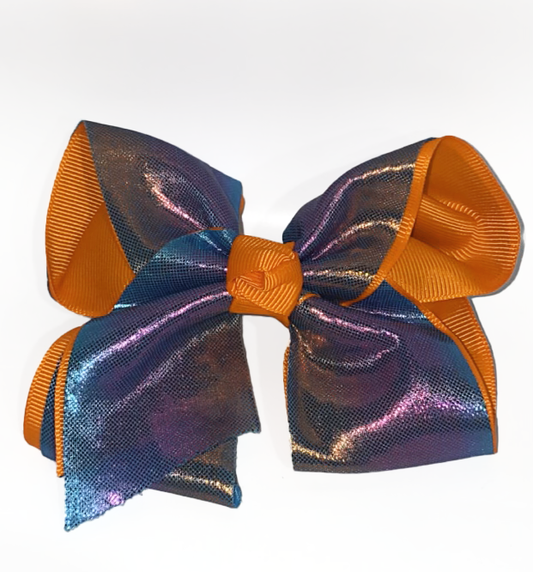 Orange Knot Bow