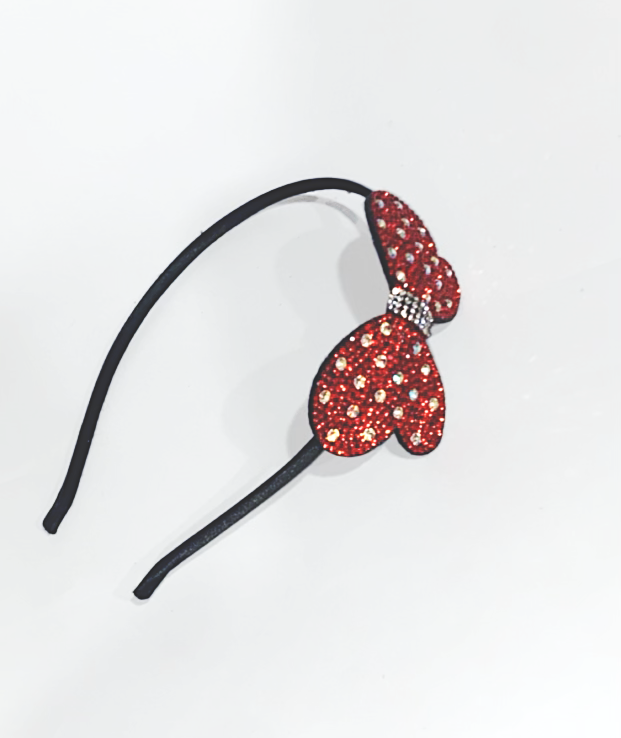 Red Mitten Diamond Headband